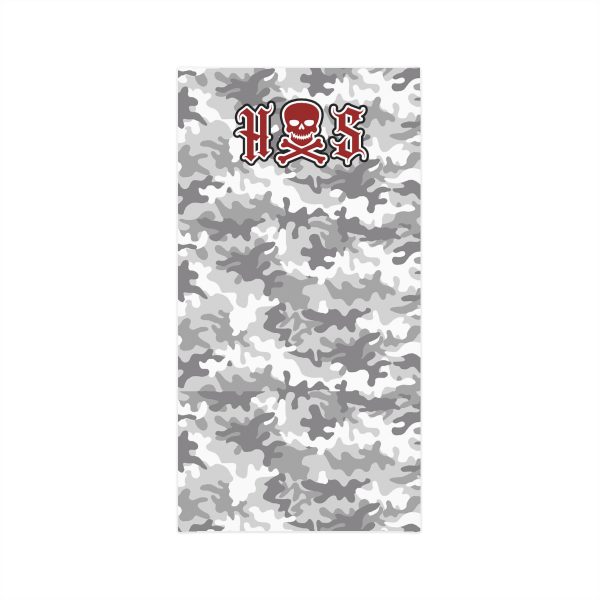 HS Snow Camo Neck Gaiter Heathen Squad