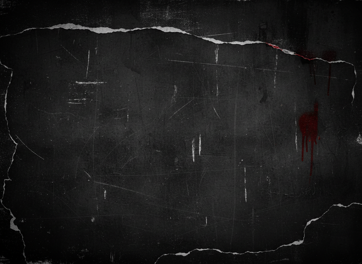 Distressed black concrete and torn-paper texture