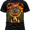 Florida Gator Gold Teeth Graphic T-Shirt
