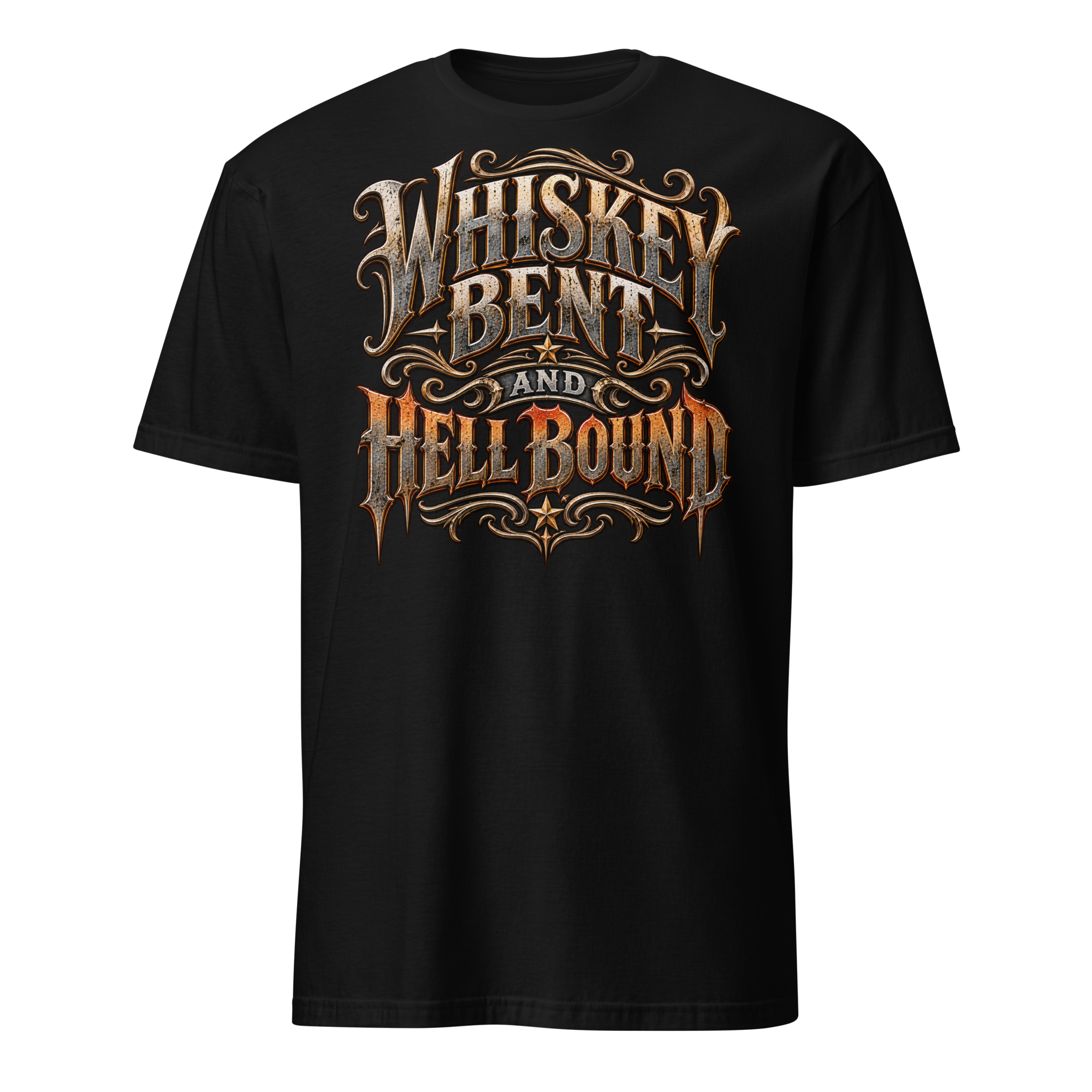Whiskey Bent and Hell Bound T-Shirt - Image 2